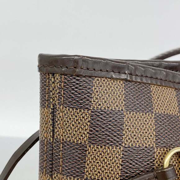 Louis Vuitton Damier Neverfull MM Tote Bag N51105 Ebene Women's - Picture 8 of 13